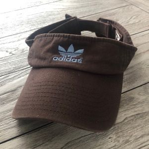 Adidas brown women’s visor